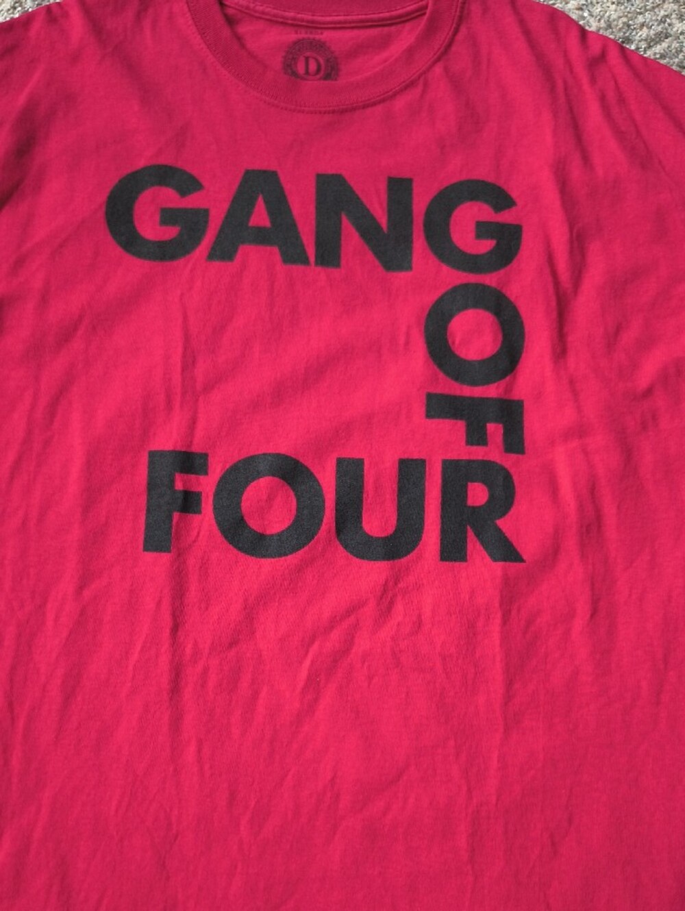 GANG OF FOUR MENS T-SHIRT XL